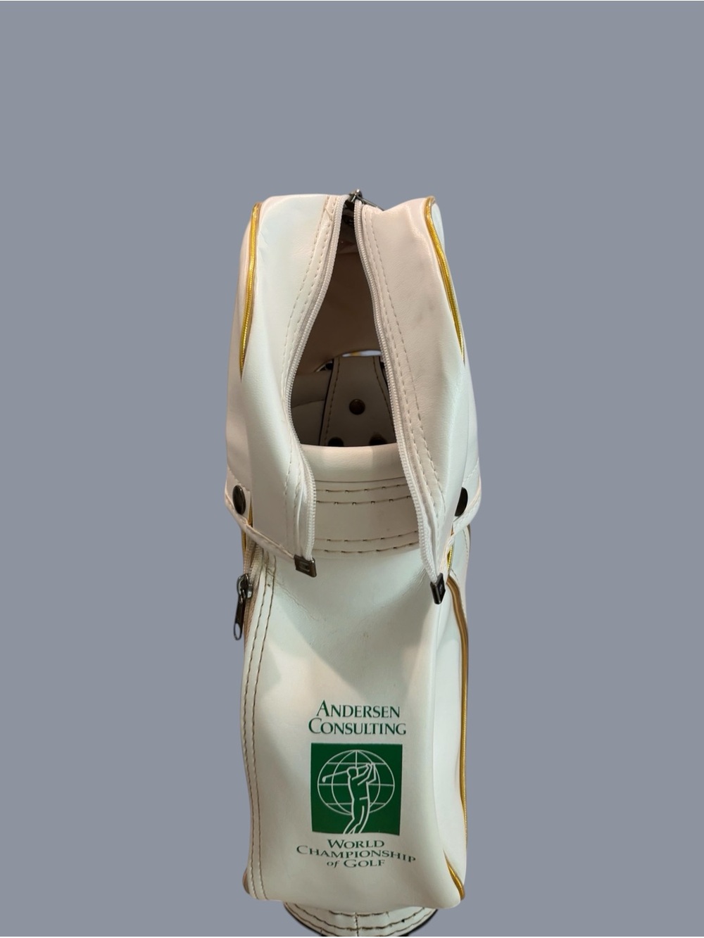 Vintage Anderson Consulting World Championship of Golf Mini Bag Display